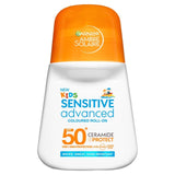 Ambre Solaire kids sunscreen roll-on SPF50 coloured (British brand)