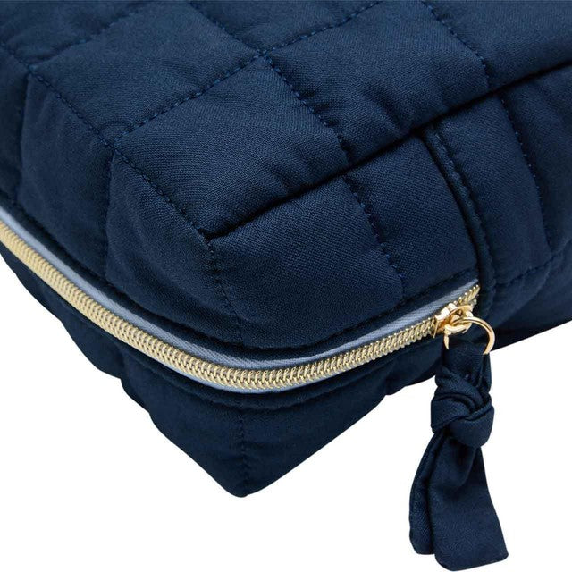 M&S small checkerboard quilted toiletry bag (British brand)