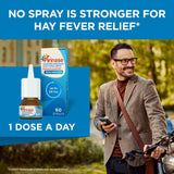 Pirinase hayfever once daily nasal spray 60 sprays, UK version
