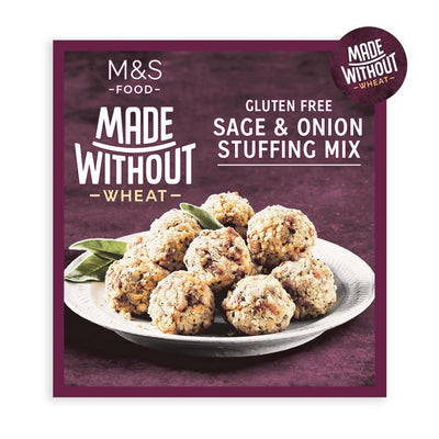M&S M&S Made Without Sage and Onion Stuffing Mix Vegan Gluten-Free 125g- Buy online at McGrocer