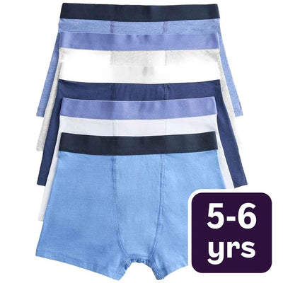 M&S M&S Garçon culottes nautiques bleus Mix Coton Riche 5-6 ans - Acheter en ligne sur McGrocer