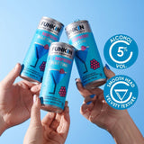 Funkin blue raspberry martini canned cocktail 200ml - British product