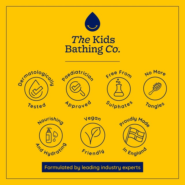 The Kids Bathing Co. Organic Lime & Mango Nourishing Conditioner 250ml (British brand)