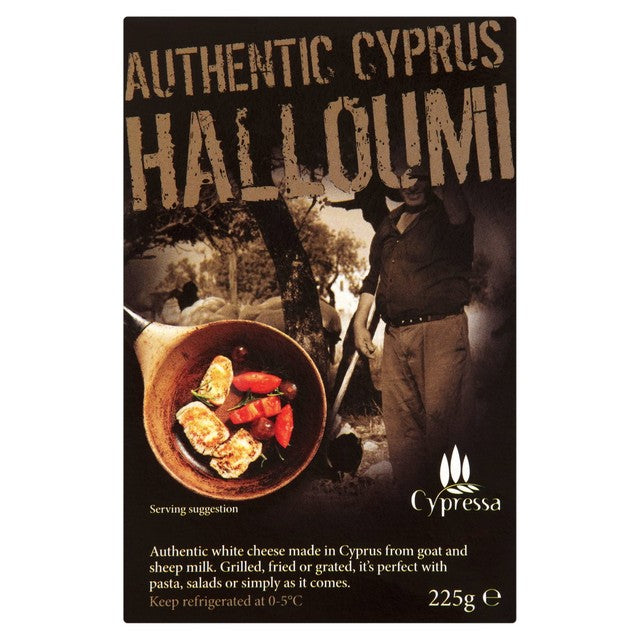 Cypressa Traditional Halloumi Cheese 225g - British product
