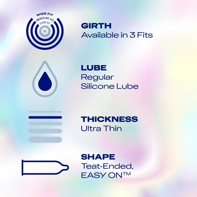 Durex Nude Regular Condoms 12 per pack - British product