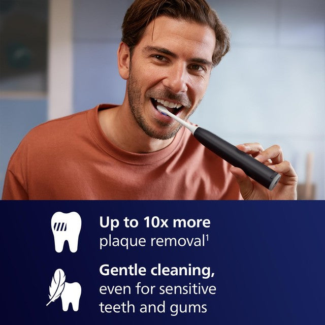 Philips Sonicare 6100 Black electric toothbrush, imported from the UK