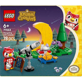 LEGO Animal Crossing Stargazing with Celeste building set 78 pieces, UK version