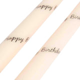 M&S birthday dinner candles white 25.4 cm - British product