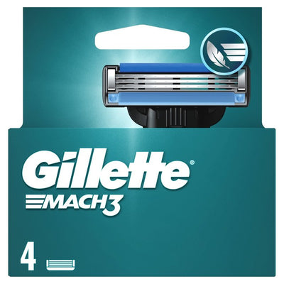 M&S Gillette Mach 3 Men's Razor Blades 4-Pack- Buy online at McGrocer
