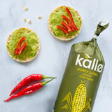 Kallo lightly salted corn cakes 130g, UK version