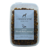 The Innocent Hound sliced duck sausage with cranberry dog treats 600g (British brand)