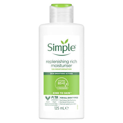 Simple Kind To Skin Replenishing Rich Moisturiser 125ml