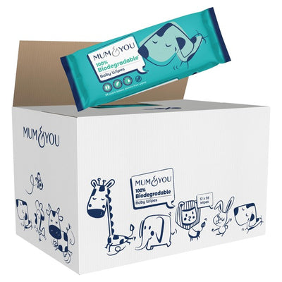 M&S Mum & You 100% Biodegradable Baby Wipes Jumbo Pack- Buy online at McGrocer