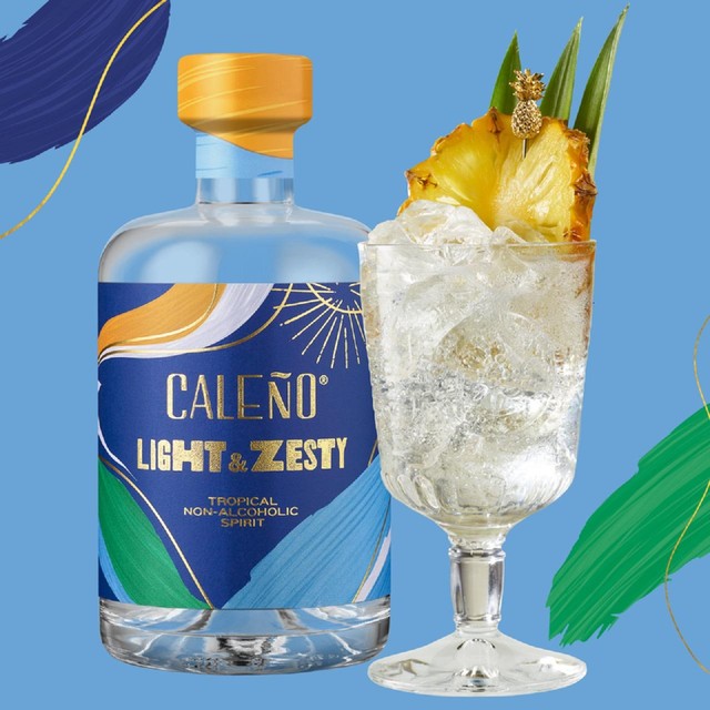 Caleno Light & Zesty alcohol-free spirit 50cl - British product