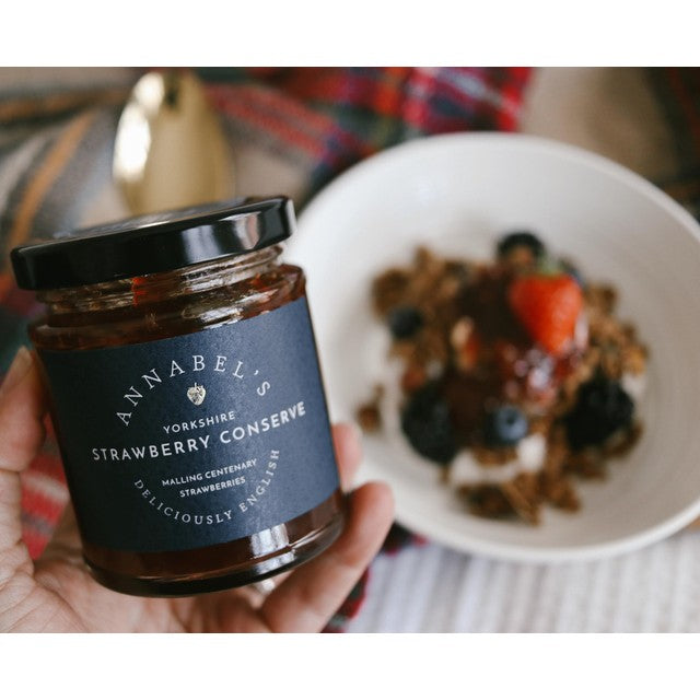 Annabel's Yorkshire strawberry conserve 227g - British product
