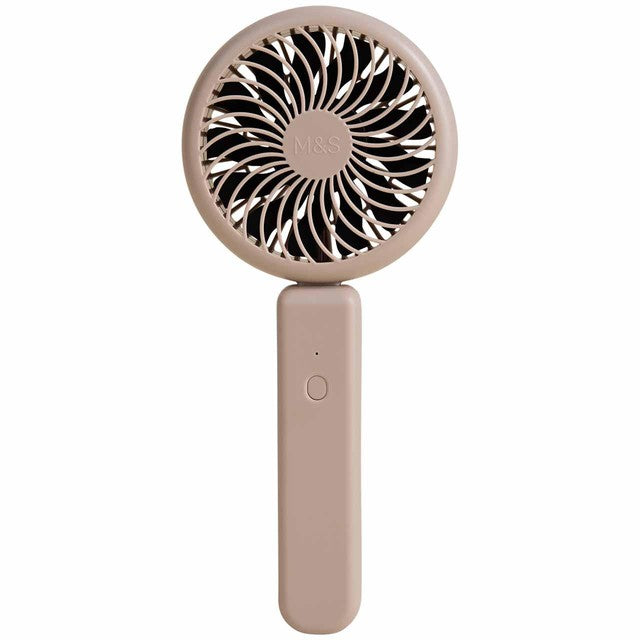 M&S USB travel fan in neutral finish, UK version