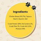 Good Boy Chewy Chicken Fillets dog treats 80g, UK version