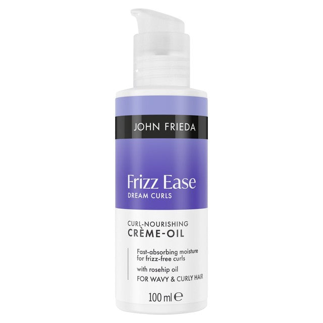 John Frieda Frizz Ease Dream Curls Curl Defining Oil bottle, UK version