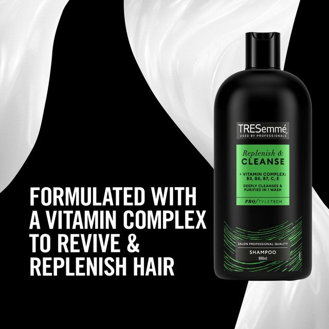 TRESemme Cleanse & Replenish Shampoo 900ml (British brand)