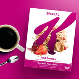 Kellogg's Special K breakfast cereal Red Berries 330g, UK version