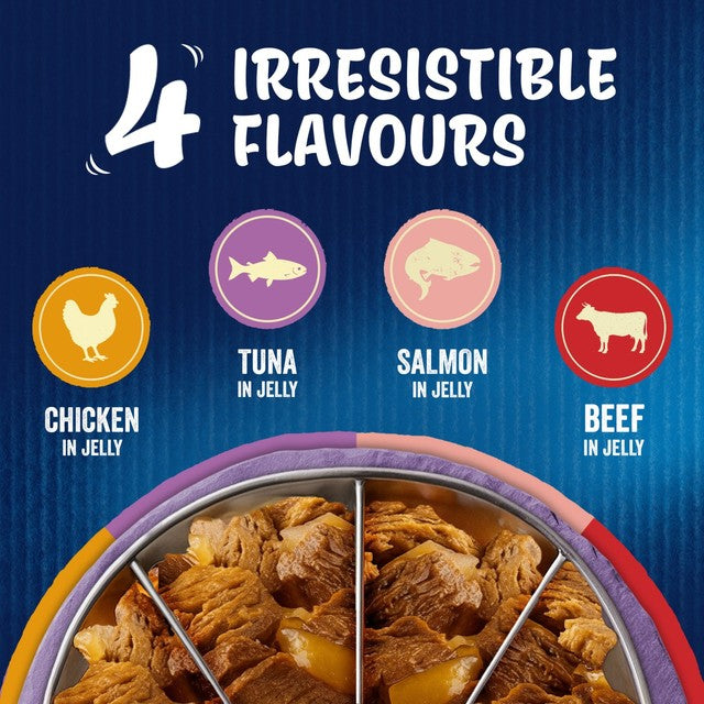Felix wet cat food favourites selection, imported from the UK
