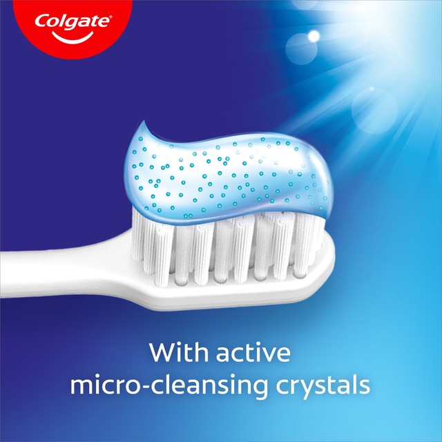 Colgate Advanced White whitening toothpaste pump 100ml - British product