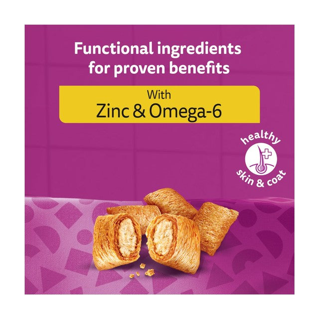 Whiskas Groom & Care cat treat biscuits chicken, imported from the UK