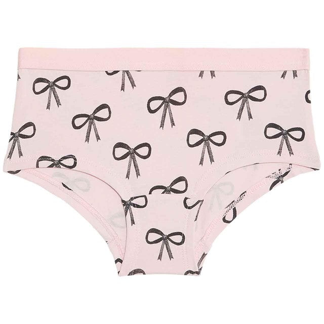 M&S girls cotton bow shorts pink mix 13-14 years, imported from the UK