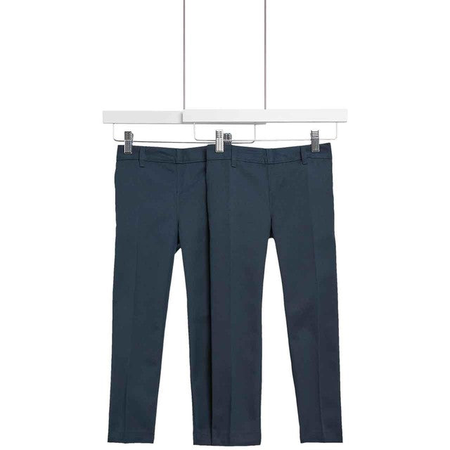 M&S boys school trousers navy 5-6 years, imported from the UK