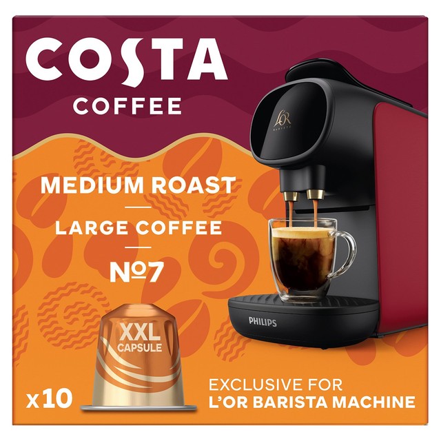 Costa Medium Roast XXL coffee capsules - British product