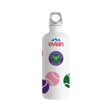Evian Wimbledon refillable water bottle 600ml - British product