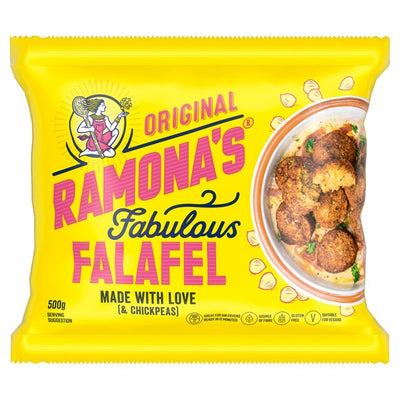 M&S Ramona's Kitchen Original Falafel Frossen Vegetarisk Falafel 500g - Kjøp online hos McGrocer