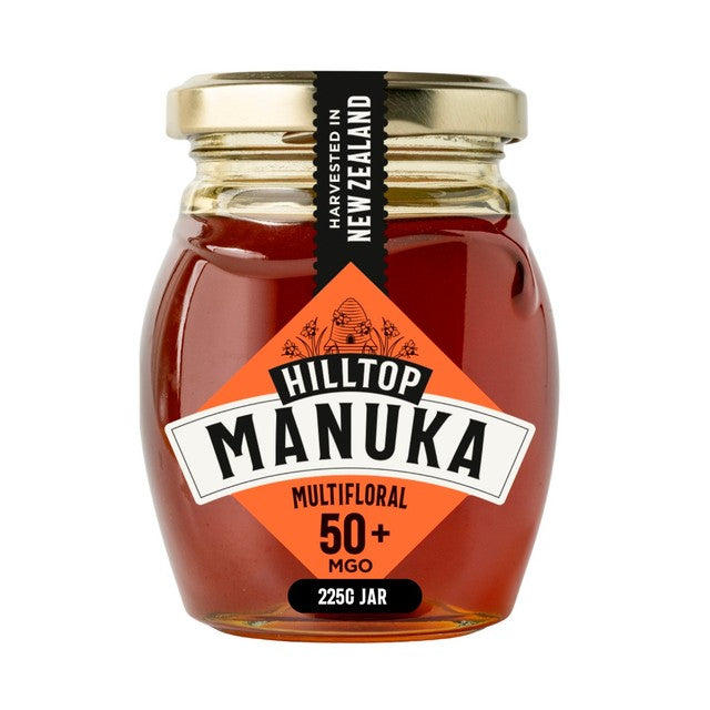 Hilltop Honey Manuka MGO50+ honey 225g, UK version