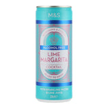 M&S Lime Margarita alcohol-free cocktail can, UK version