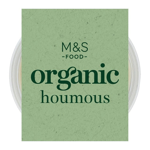 M&S organic houmous 170g, imported from the UK