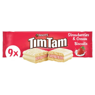 M&S Tim Tam Strawberries & Cream Biscuits- Buy online at McGrocer