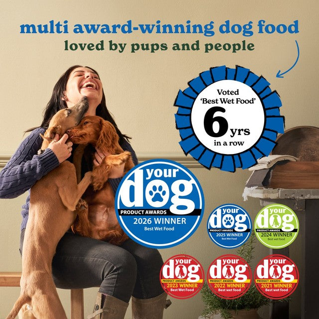 Forthglade wet dog food sardines with sweet potato 395g - British product