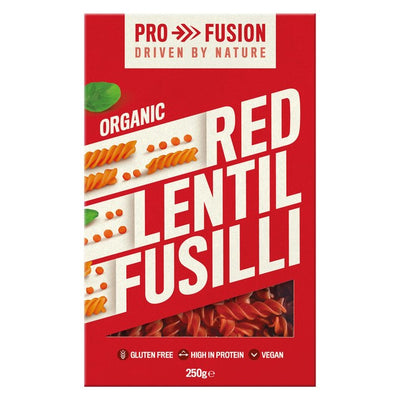 M&S Profusion Organic Red Lentil Fusilli Pasta 250g- Buy online at McGrocer