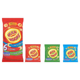 Hula Hoops crisps variety multipack 6 pack, UK version