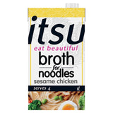 Itsu sesame chicken broth for noodles 1L (British brand)