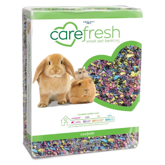 Carefresh pet bedding colours confetti - British product