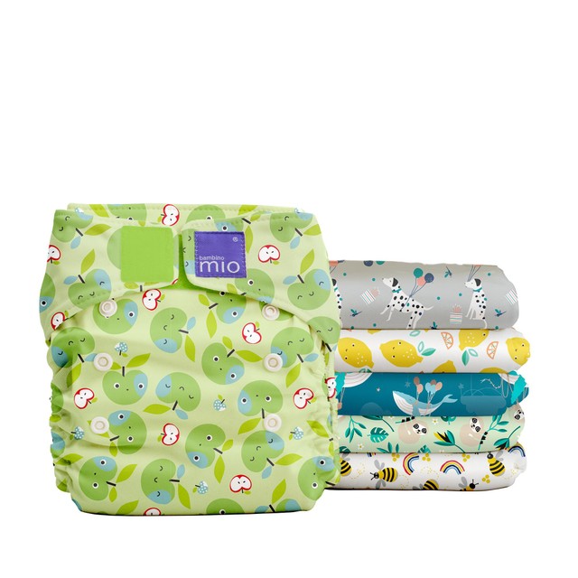 Bambino Mio Miosolo Reusable Nappy Set 0-5 months - British product