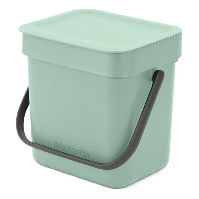 Brabantia Sort & Go Kitchen Compost Bin Jade Green 3L - British product