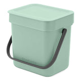 Brabantia Sort & Go Kitchen Compost Bin Jade Green 3L - British product