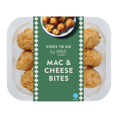 Bouchées de Mac & Cheese croustillantes M&S, amuse-gueules pour fête, 200g
