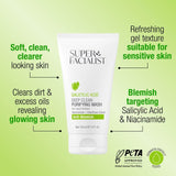 Super Facialist Salicylic Acid Anti-Blemish Purifying Cleansing Wash 150ml (British brand)