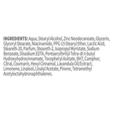 Dove whole body deodorant cream lavender and chamomile, imported from the UK