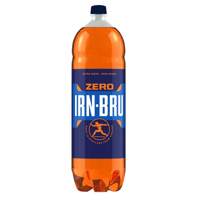 Irn-Bru Xtra soft drink 2L, UK version