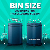 Beast Drawstring Bin Bags 70L - British product