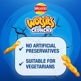 Wotsits Crunchy Really Cheesy corn snacks 140g (British brand)